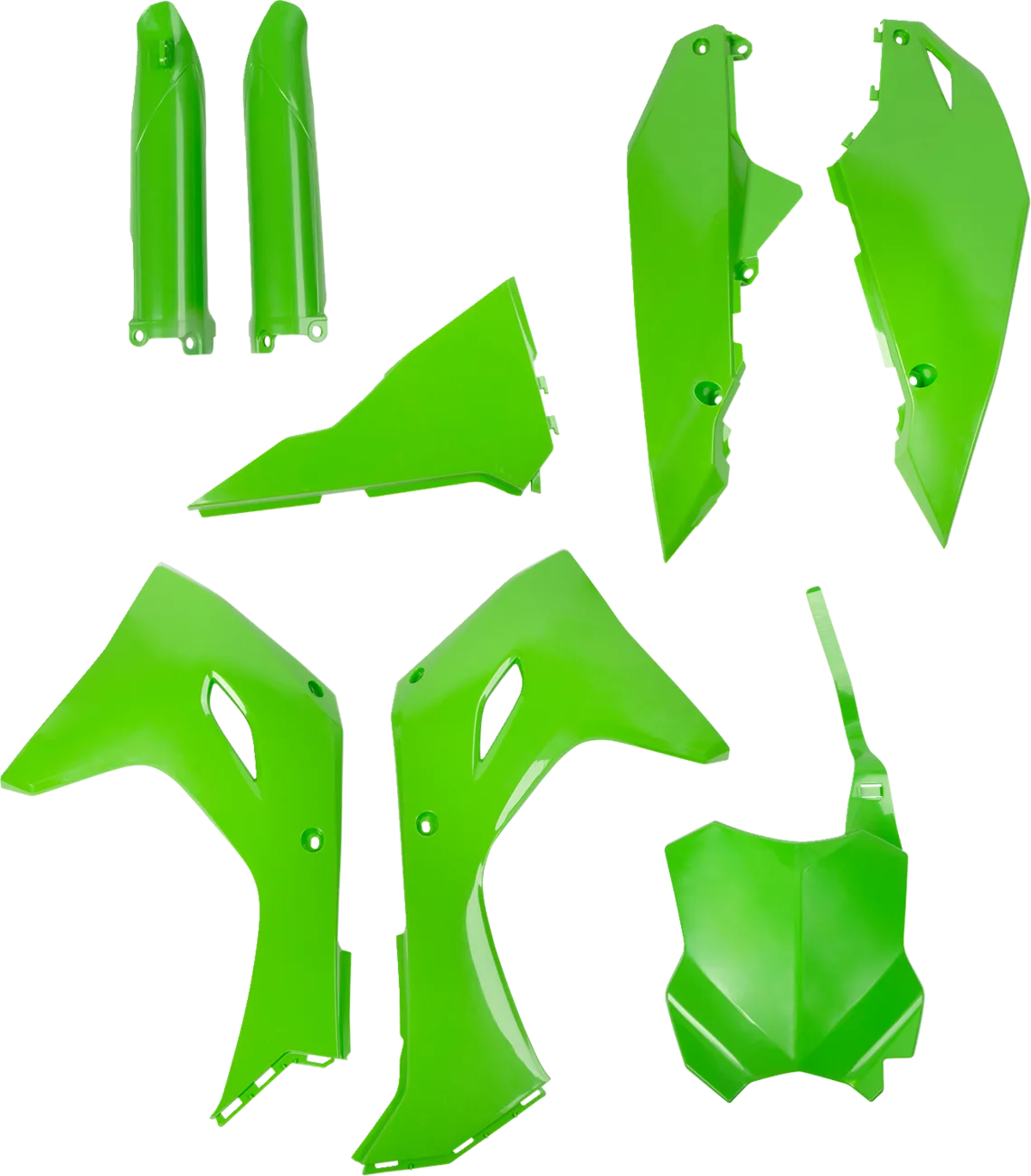 Full Replacement Plastic Kit For Kawasaki