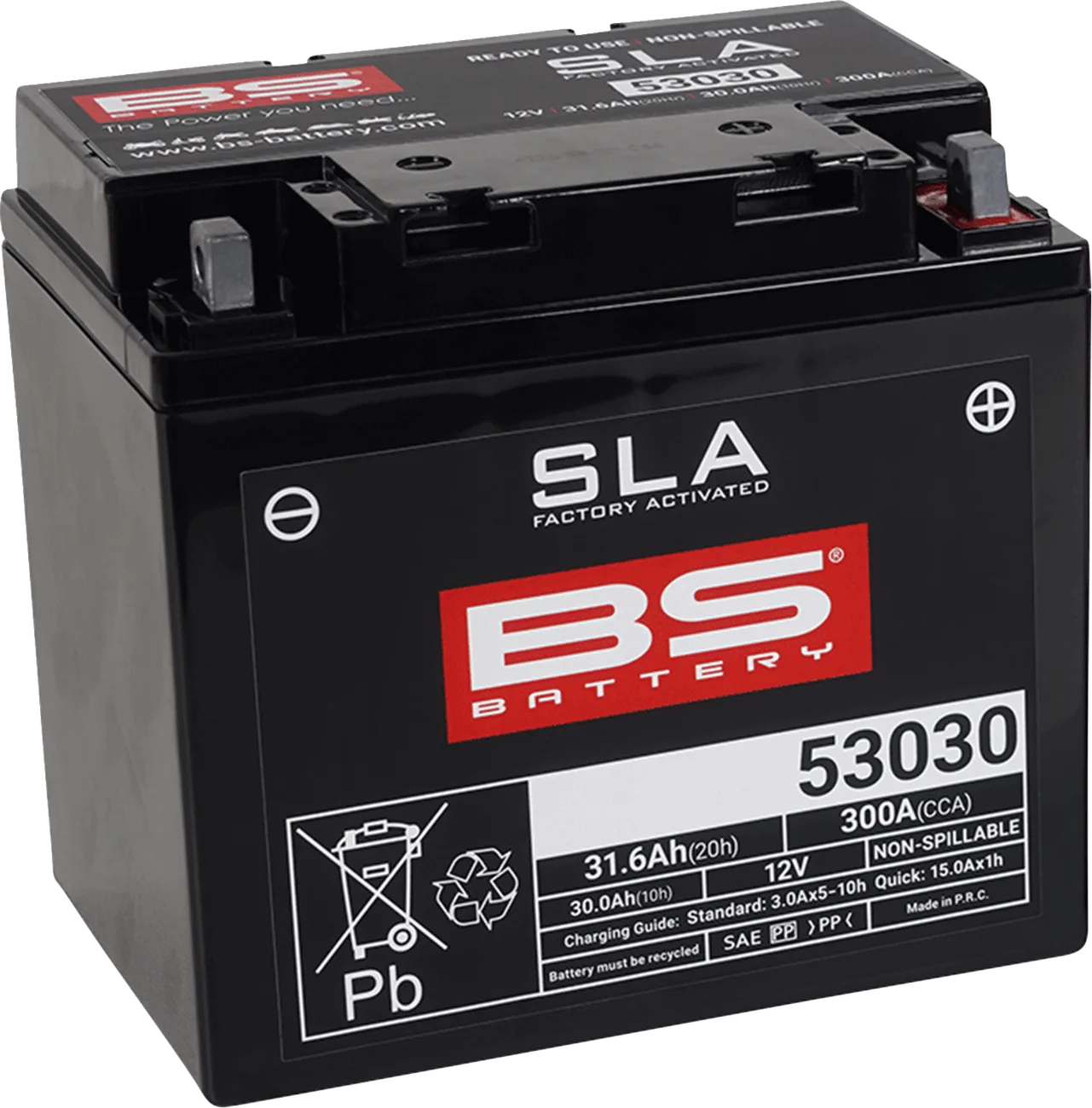 SLA Factory- Activated AGM Maintenance-Free Battery