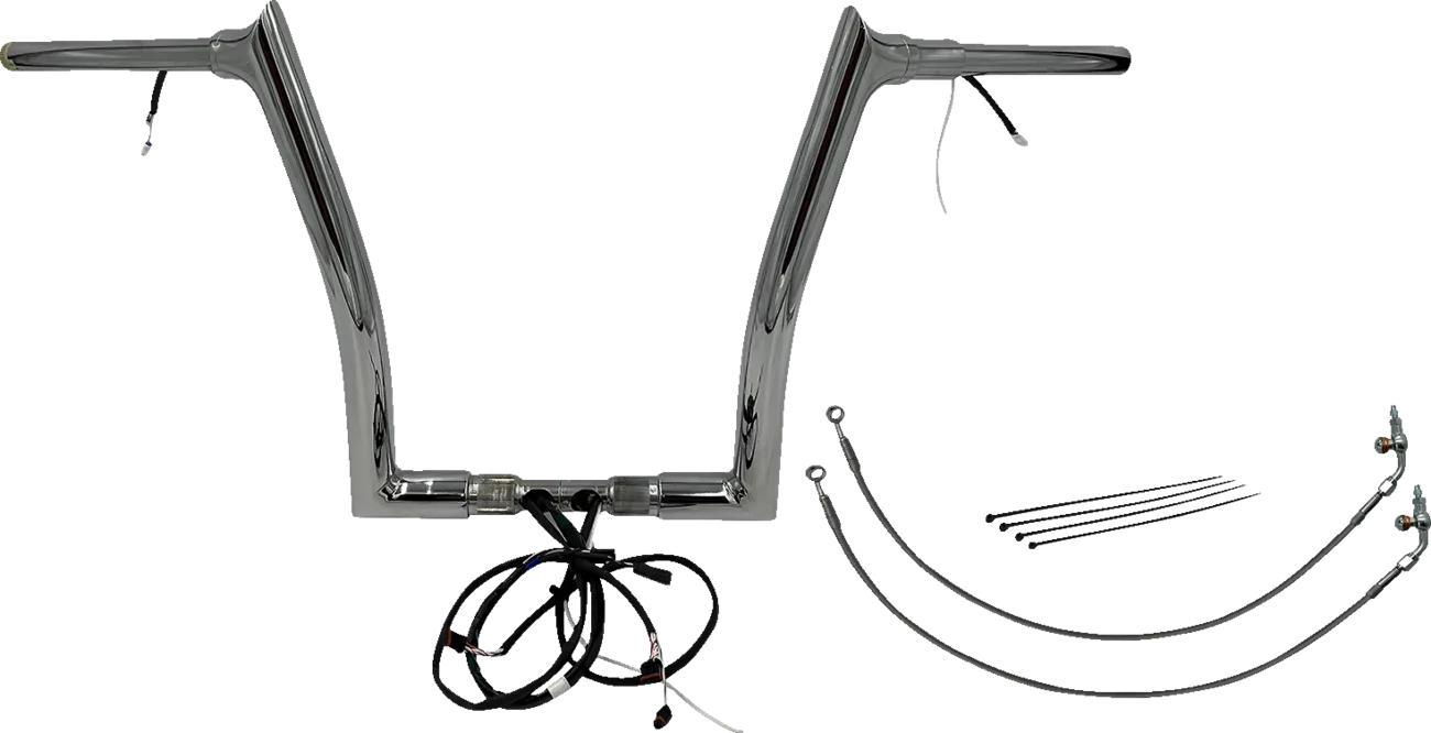 EZ Install Wired 1-1/2" Pointed Top Handlebar Kit