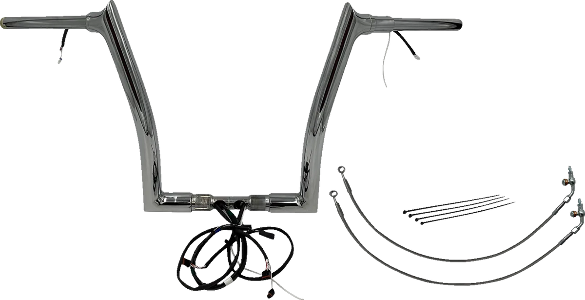 EZ Install Wired 1-1/2" Pointed Top Handlebar Kit