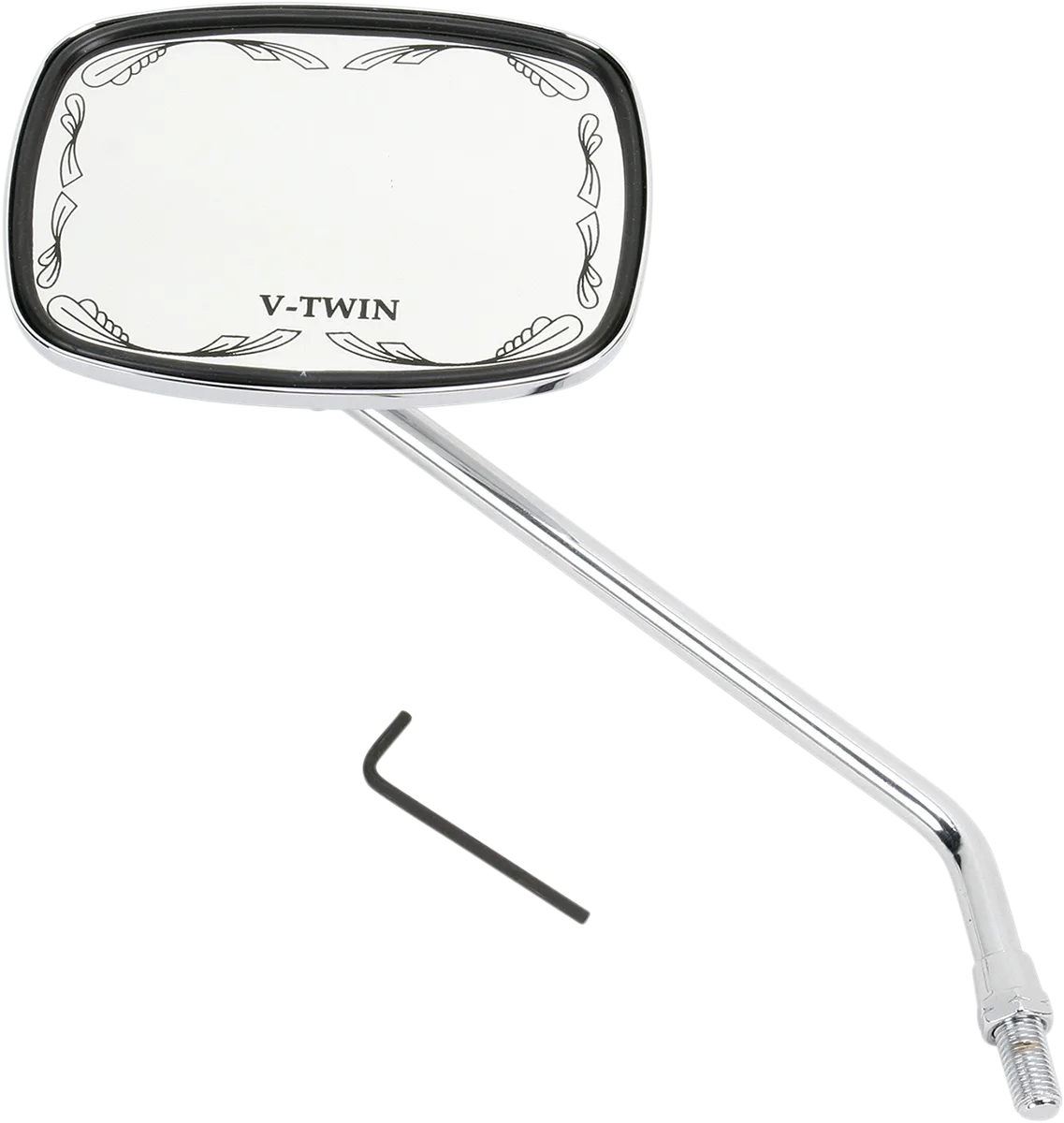 Die-Cast Scrolled Mirror