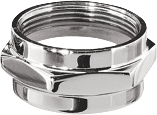 Power-Flo Fuel Valve Chrome Adapter Nut