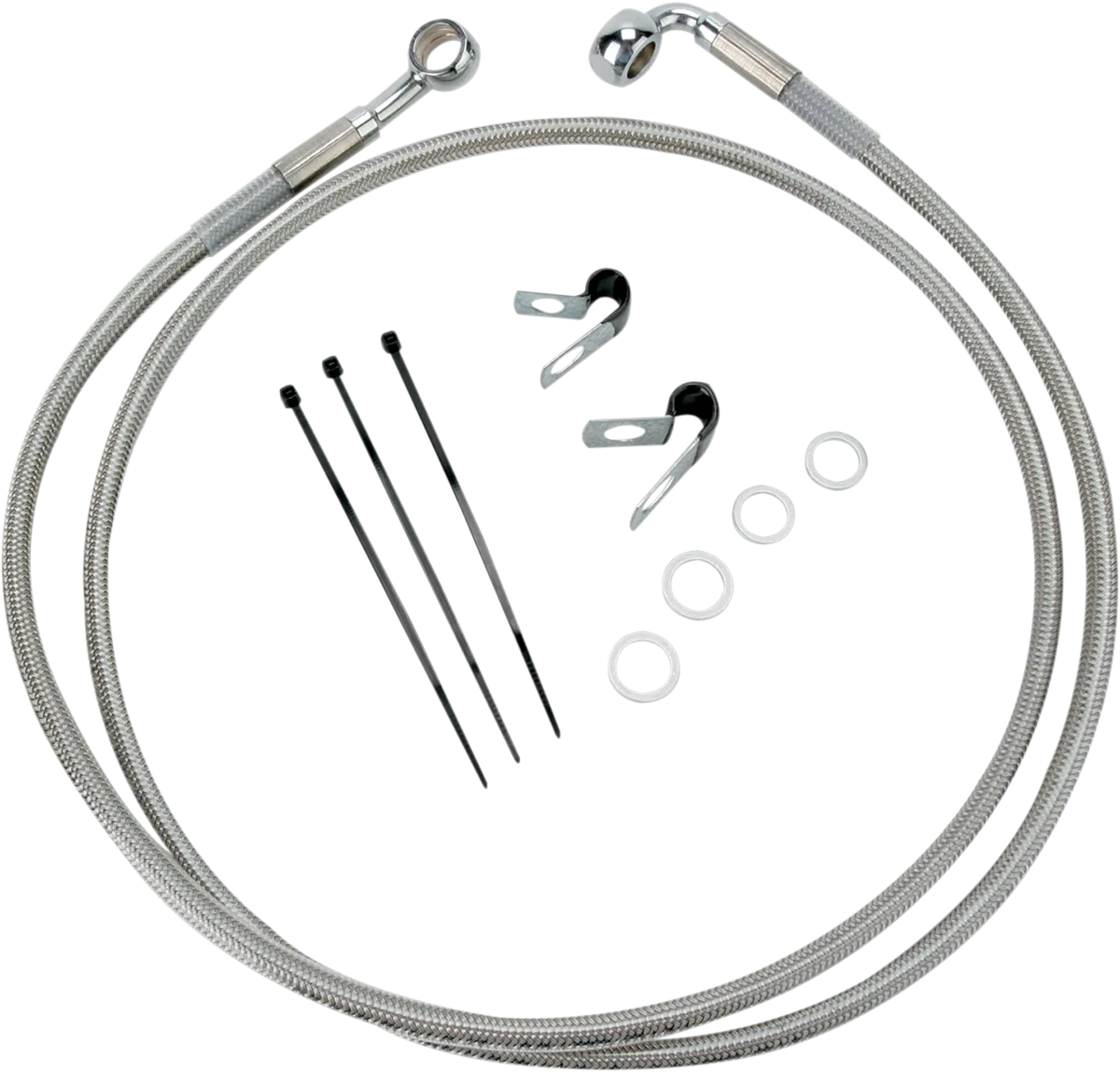 Extended Length Stainless Steel Brake Line Kit
