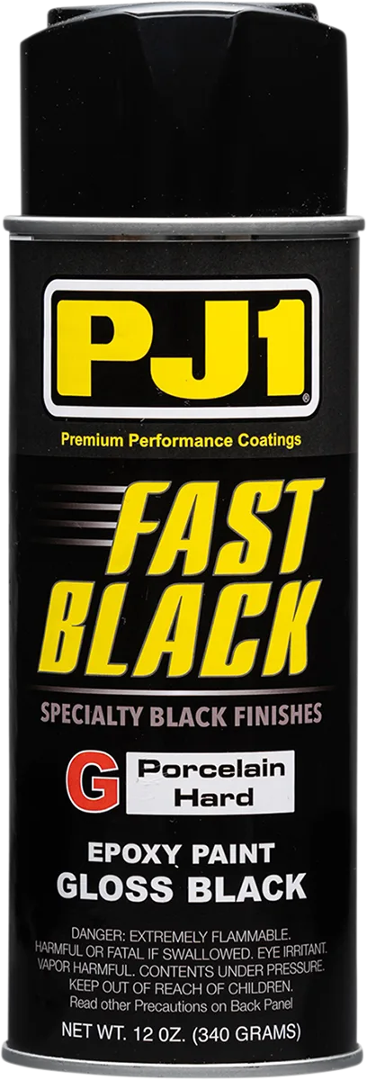 Fast Black High-Gloss Epoxy Paint