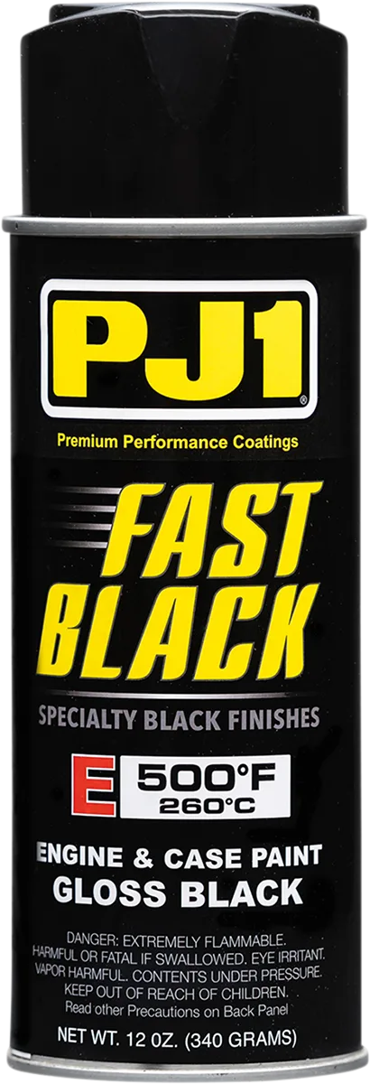 Fast Black Gloss Engine/Case Paint