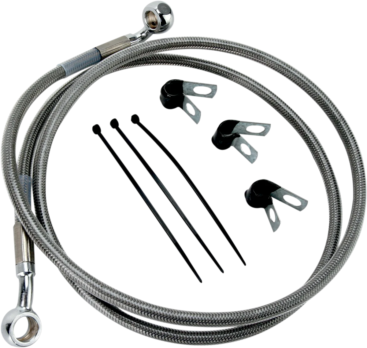 Extended Length Stainless Steel Brake Line Kit