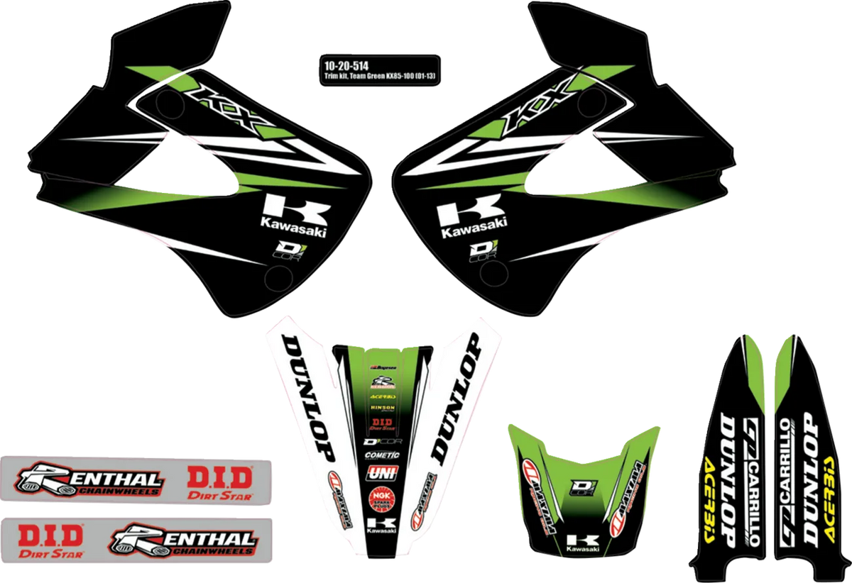 Team Green Graphics and Trim Kit