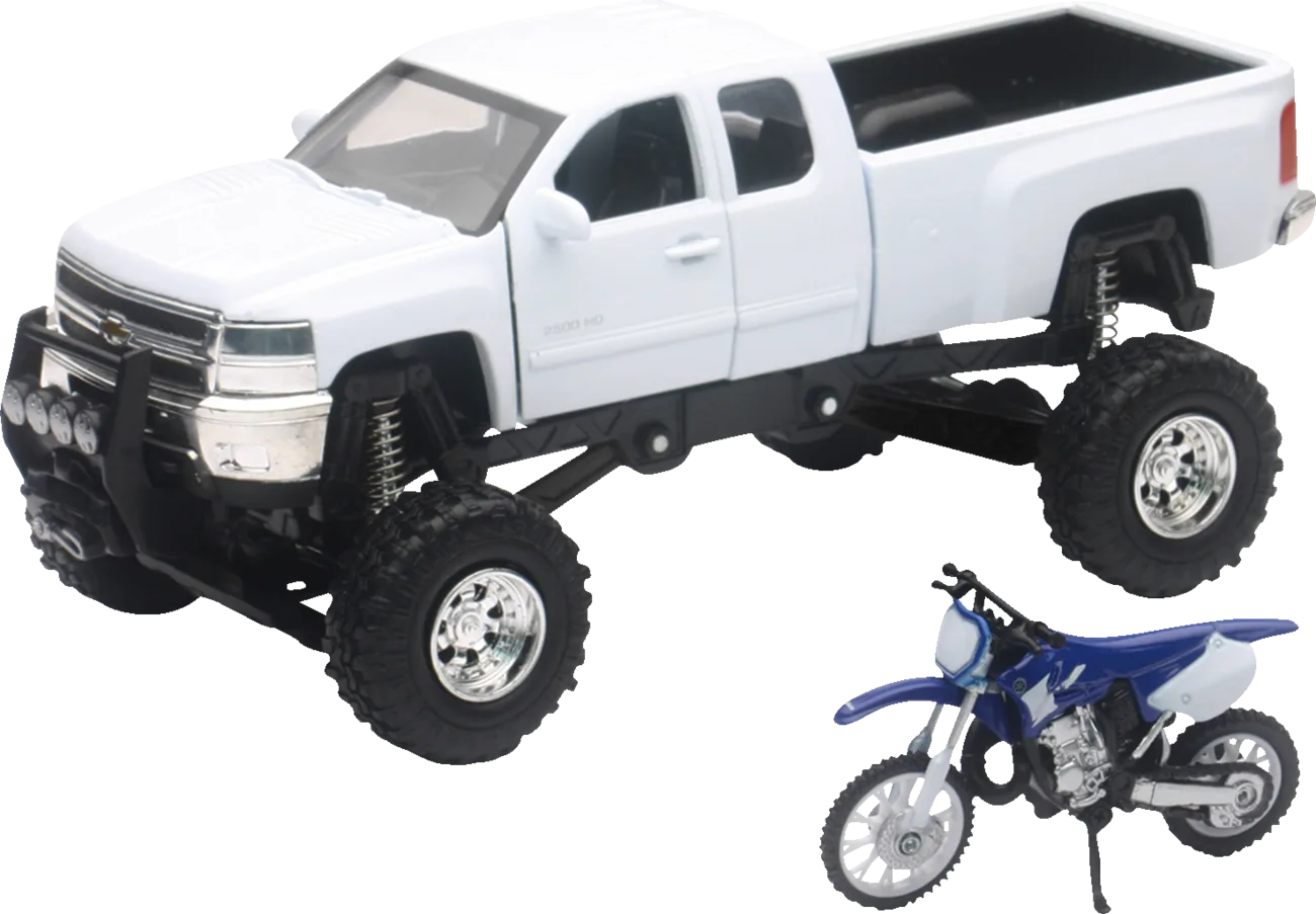 Offroad Pick Up Truck with Dirt Bike