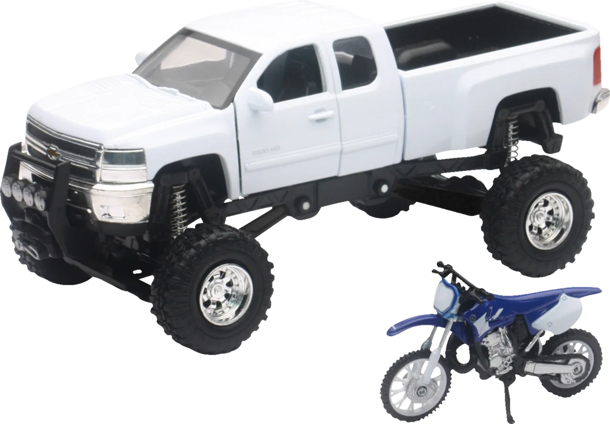 Offroad Pick Up Truck with Dirt Bike