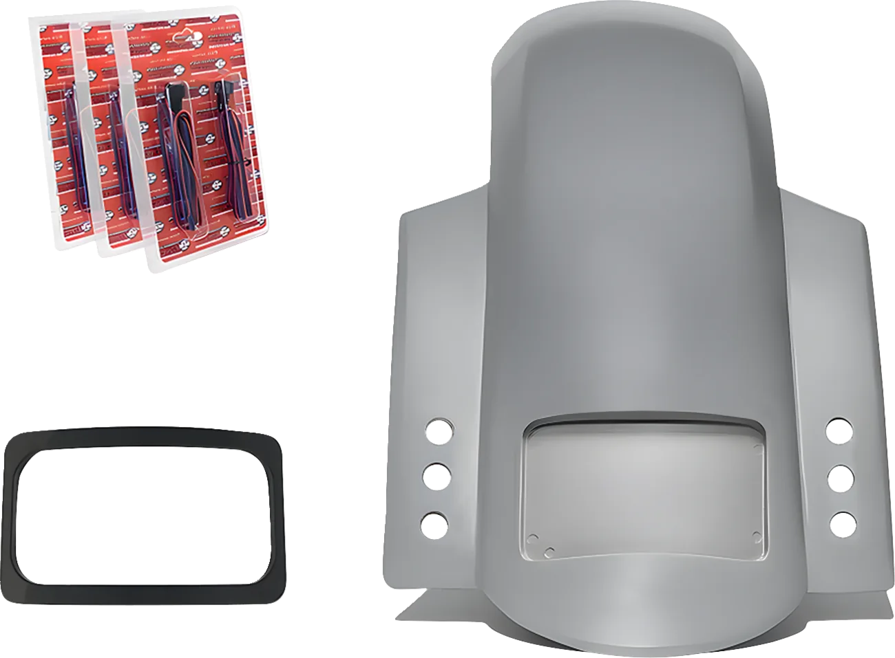 Short Sport Rear Fender with Thunder Pods