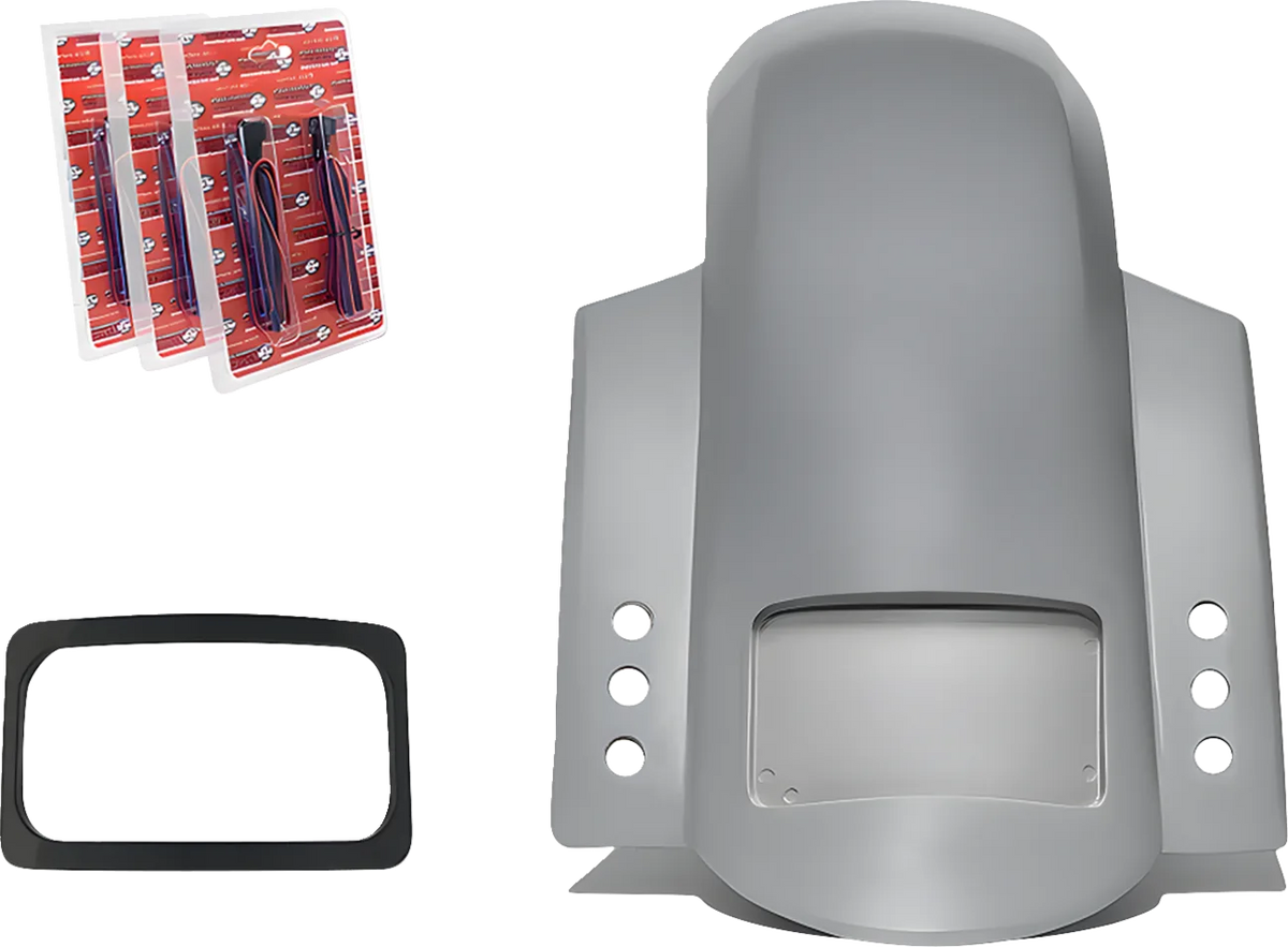 Short Sport Rear Fender with Thunder Pods