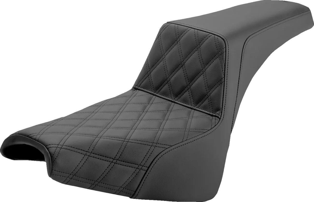 Step-Up Seat — Front Lattice Stitch