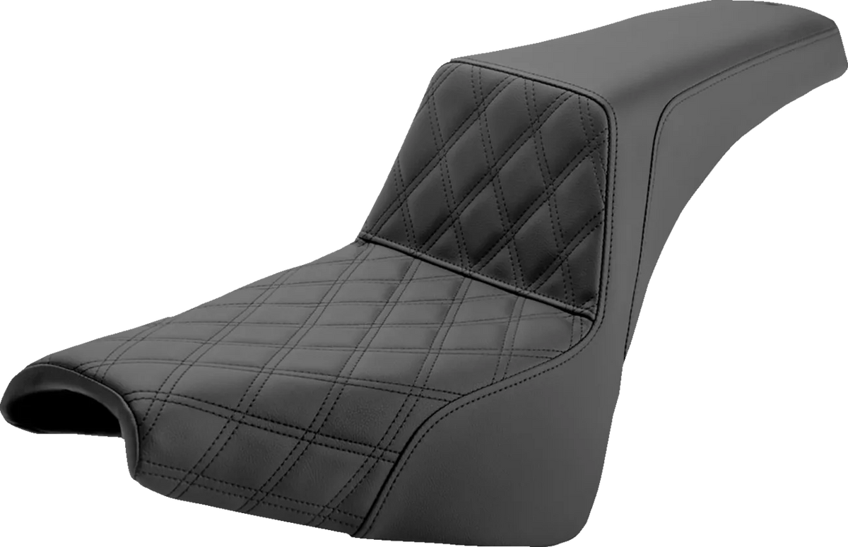 Step-Up Seat — Front Lattice Stitch