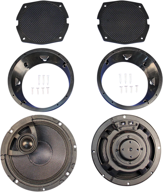 ROKKER® XRP 6.58° Fairing Speaker Kit with Hi-Output PEI Tweeter