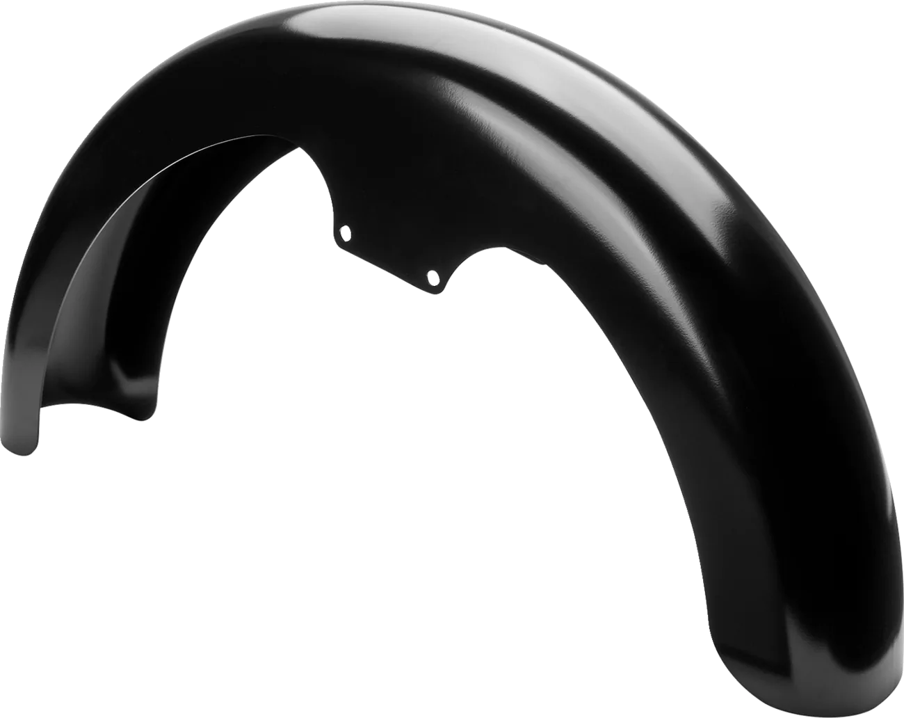 Hugger Series Front Fender with Mounting Blocks for Softail/Dyna