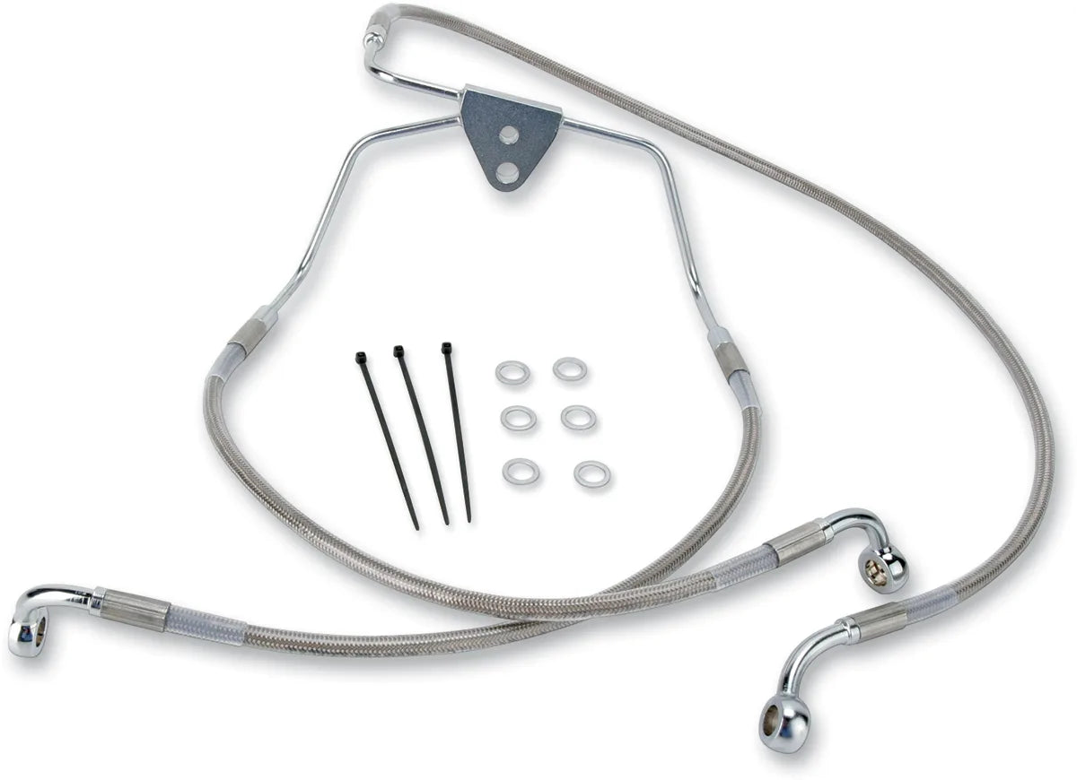 Extended Length Stainless Steel Brake Line Kit