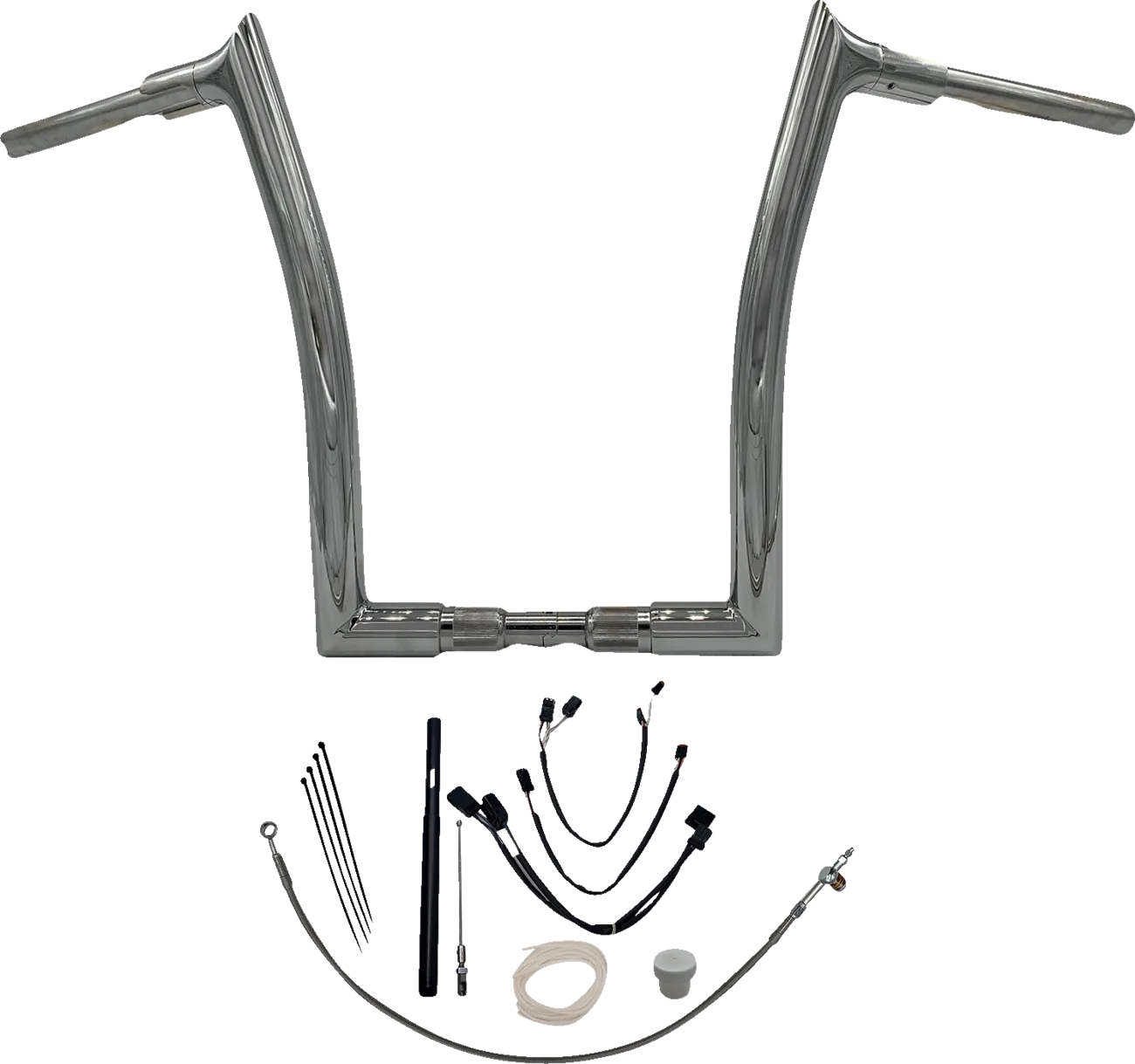 1-1/2" EZ Install Pointed Top Handlebar Kit