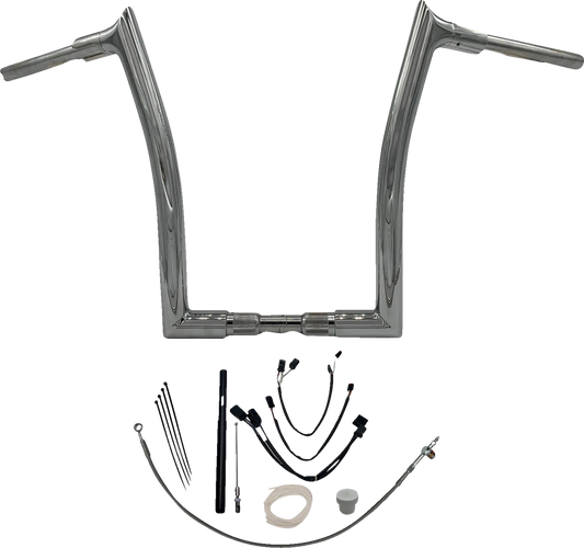1-1/2" EZ Install Pointed Top Handlebar Kit