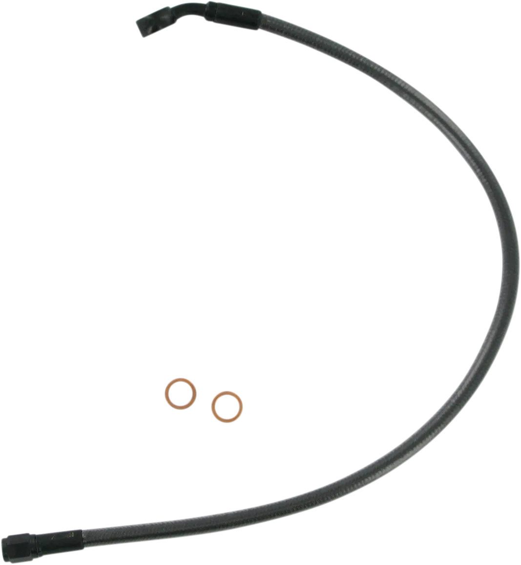 Designer Series Braided Non-ABS Front Brake Line