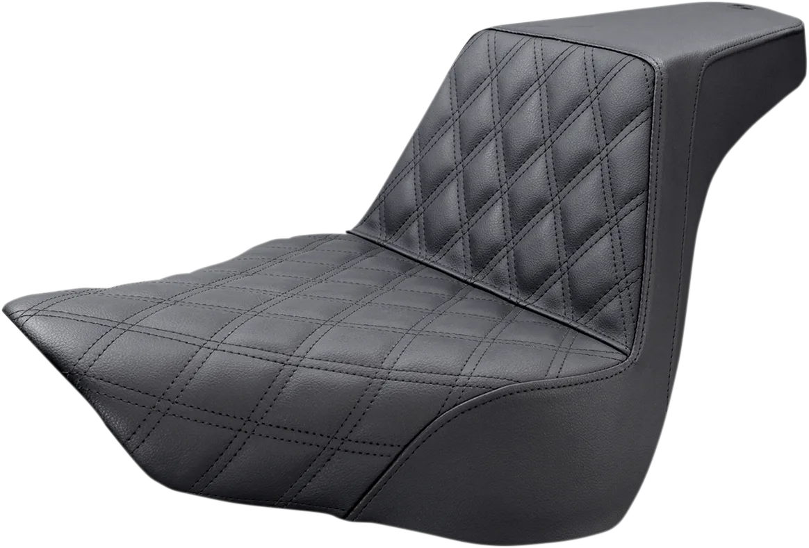 Step-Up Seat — Front Lattice Stitch