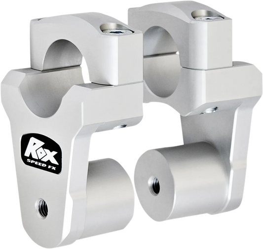 2" Pivoting Handlebar Risers for 1-1/4" BMW 1200GS Handlebars