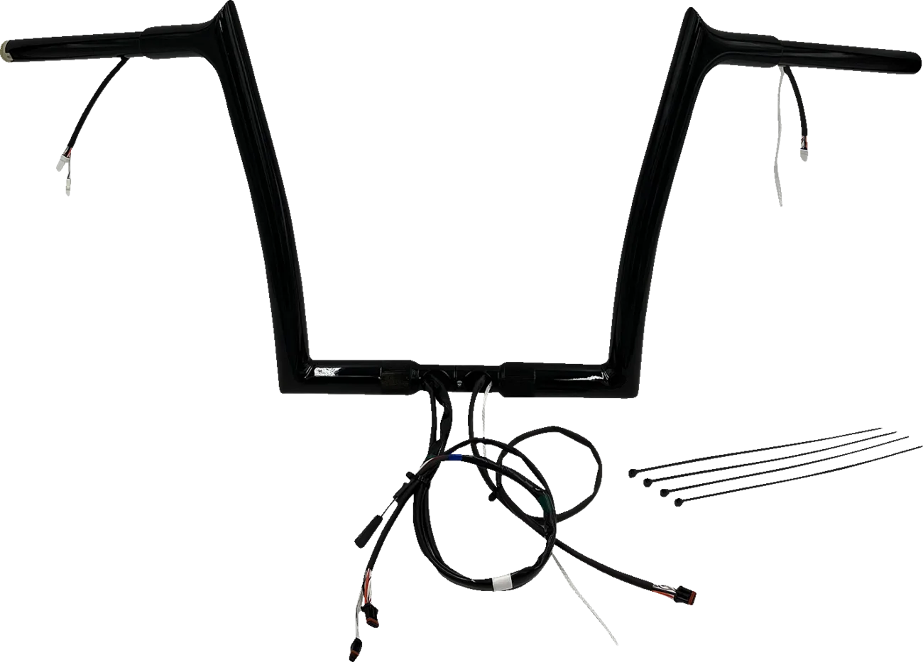 EZ Install Wired 1-1/4" Pointed Top Handlebar Kit