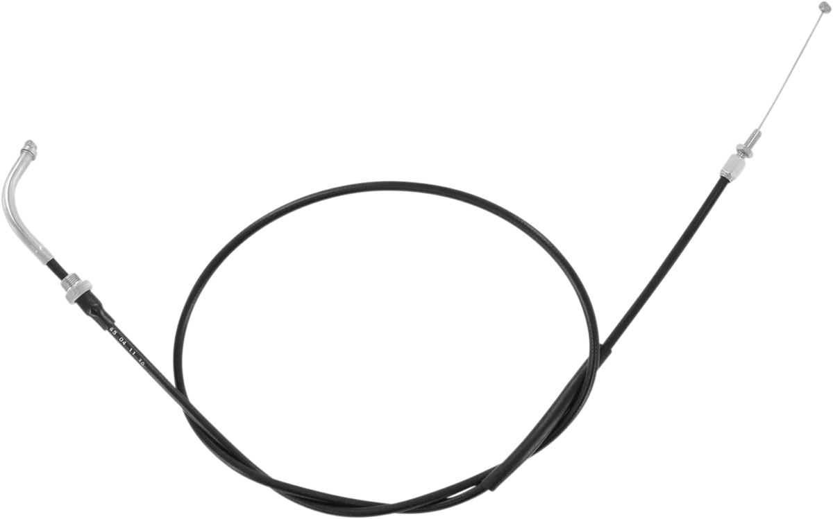Black Vinyl Throttle Cable