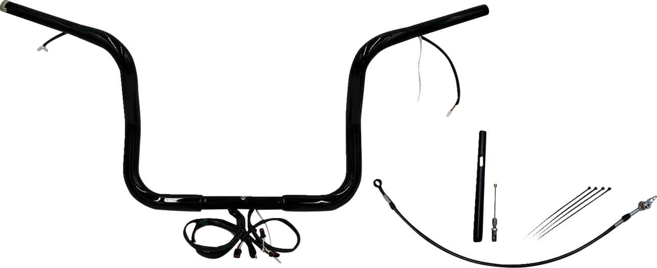 EZ Install Wired 1-1/4" Round Top Handlebar Kit