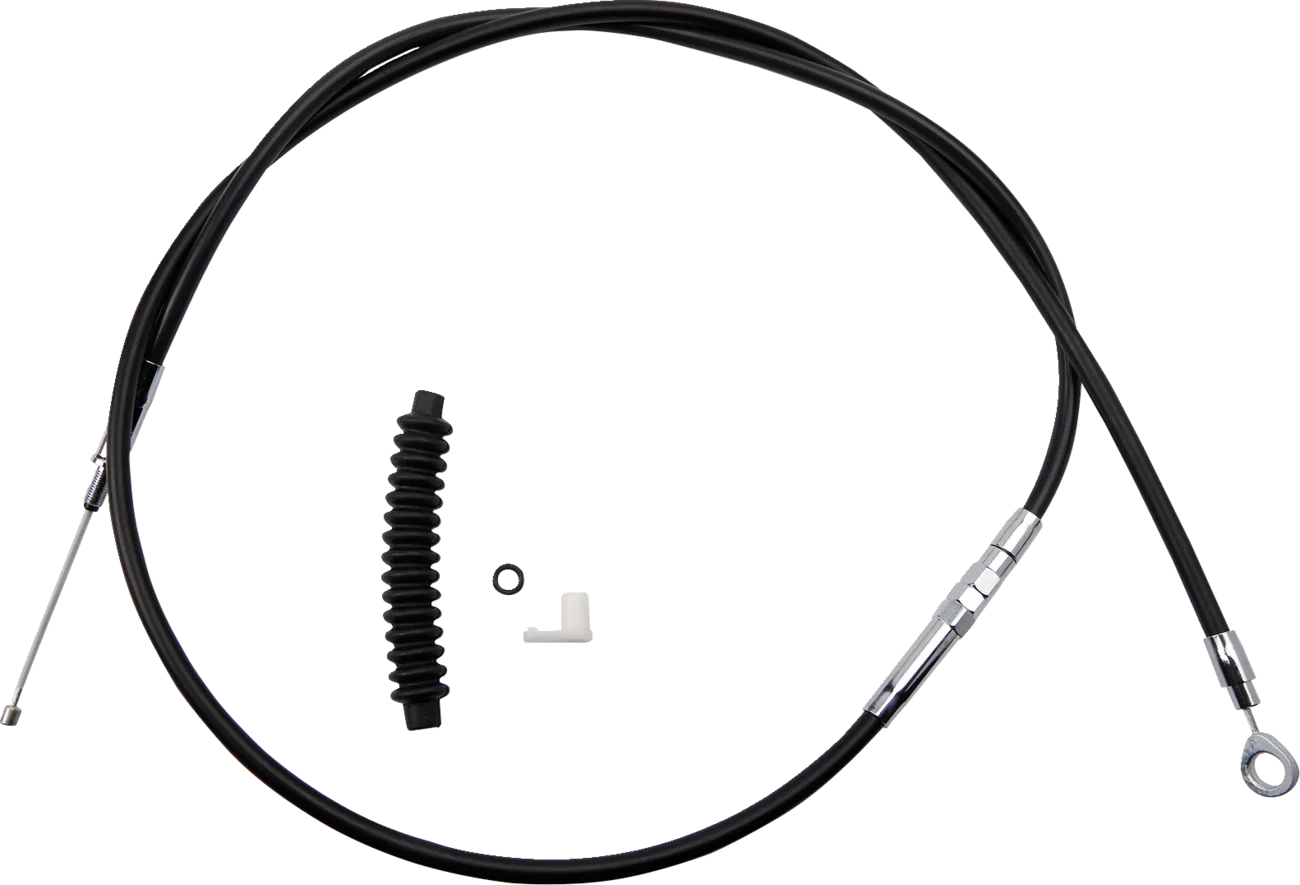 High-Efficiency Black Vinyl Clutch Cable