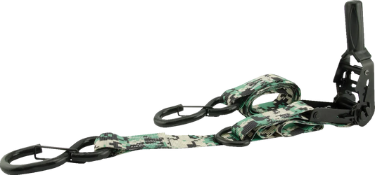 1-1/4" X 8' Camouflage Ratchet Tie-Down Straps