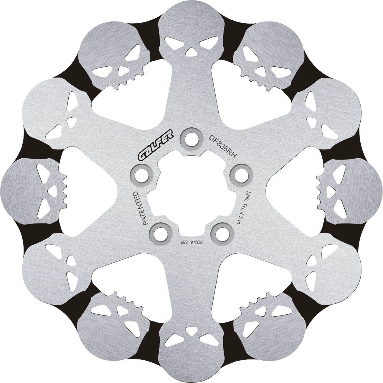 Skull Brake Rotor