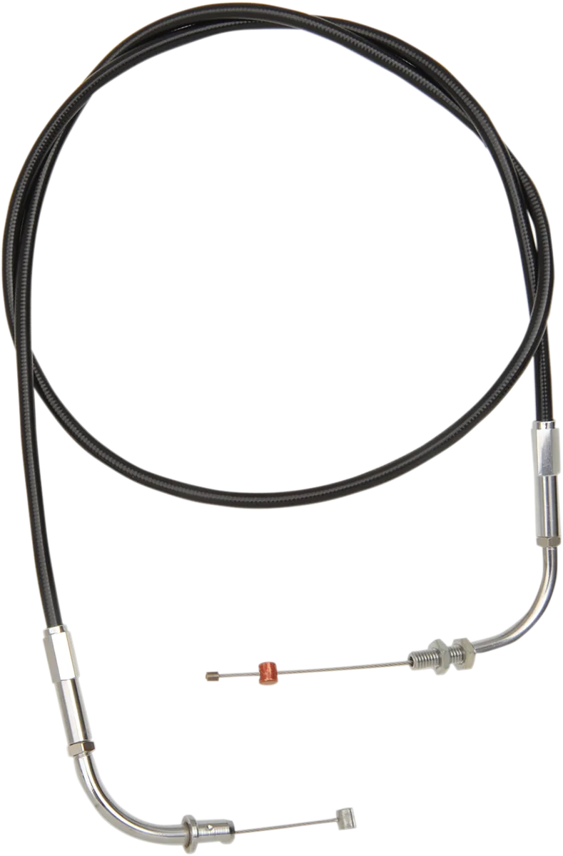 Black Vinyl Throttle/Idle Cable for Victory