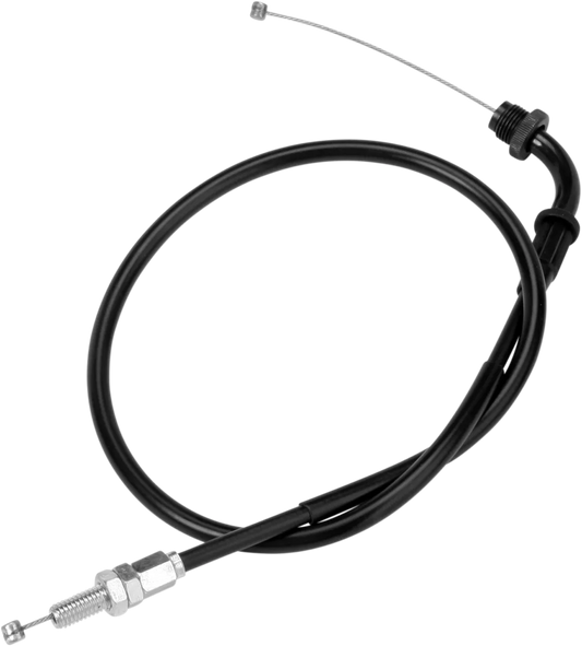 Black Vinyl Throttle Cable