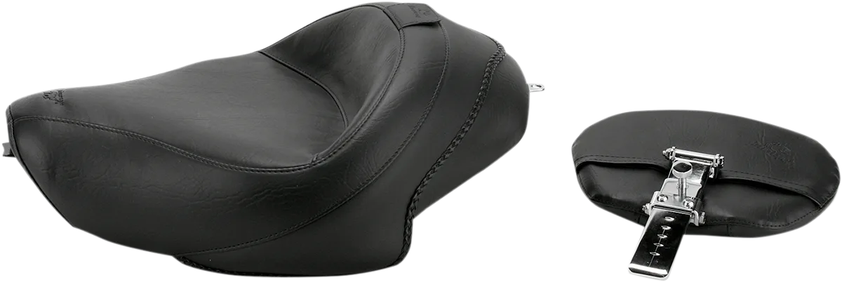 Wide Solo Seat with Removable Backrest