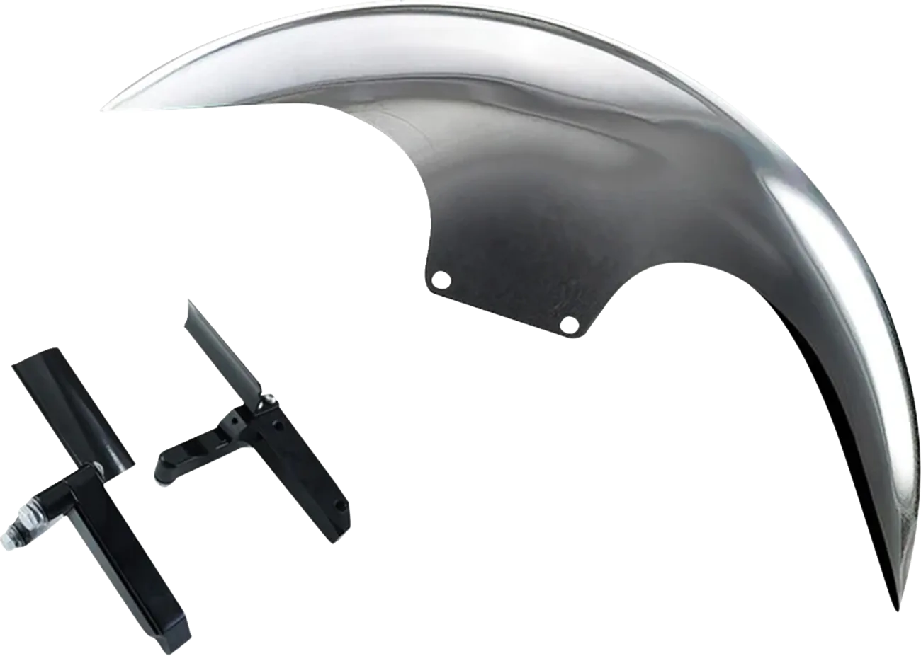 Steel Front Fender Kits With Inverted Fork Adapters