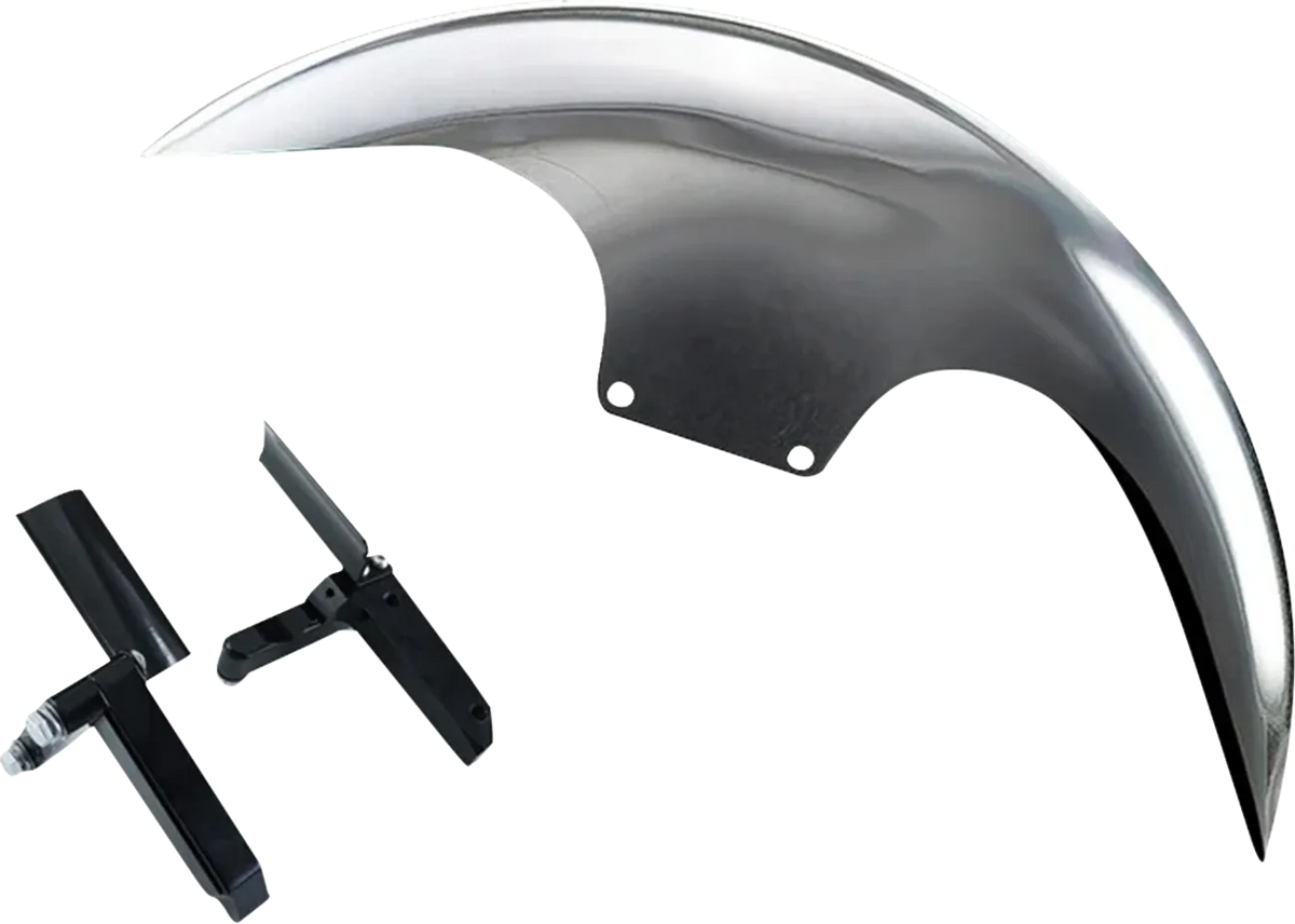 Steel Front Fender Kits With Inverted Fork Adapters