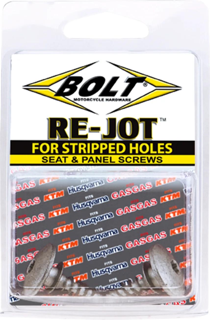 Re-Jot™ Seat & Panel Screws