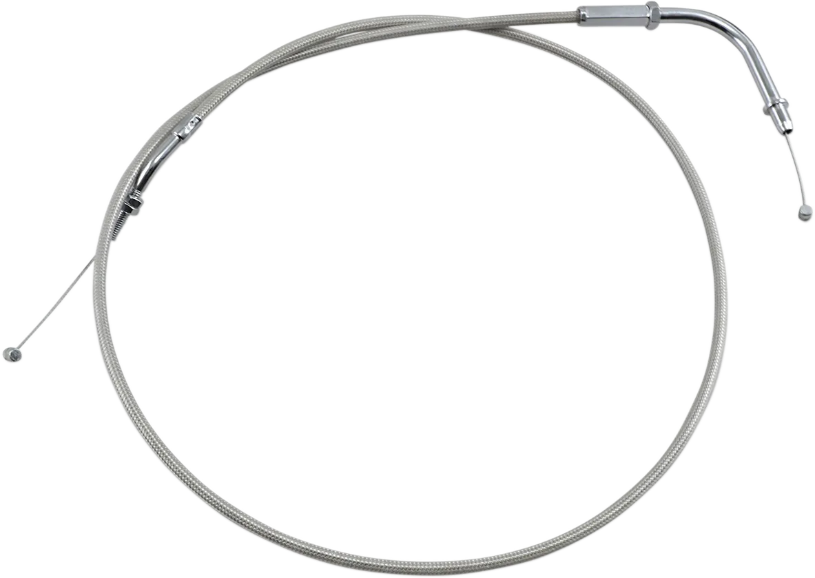 Armor Coat Stainless Steel Throttle/Idle Cable for Cruisers