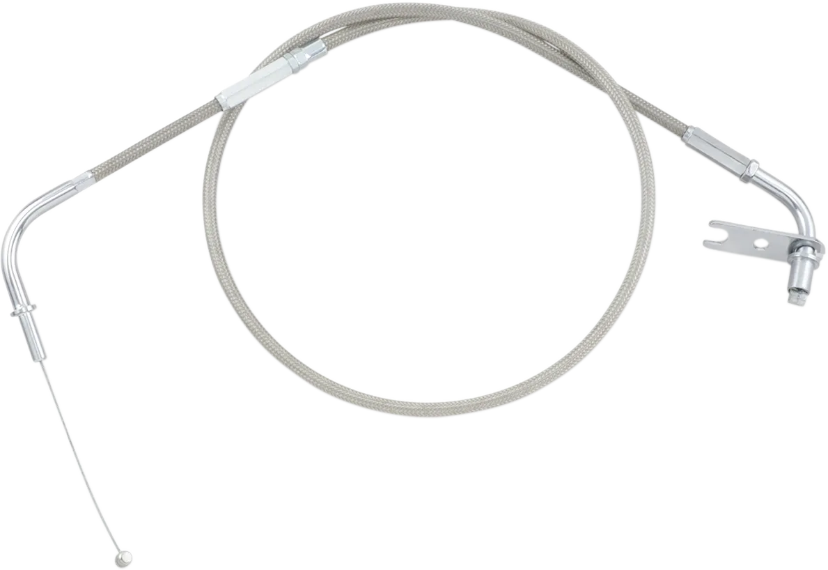 Armor Coat Stainless Steel Throttle/Idle Cable for Cruisers