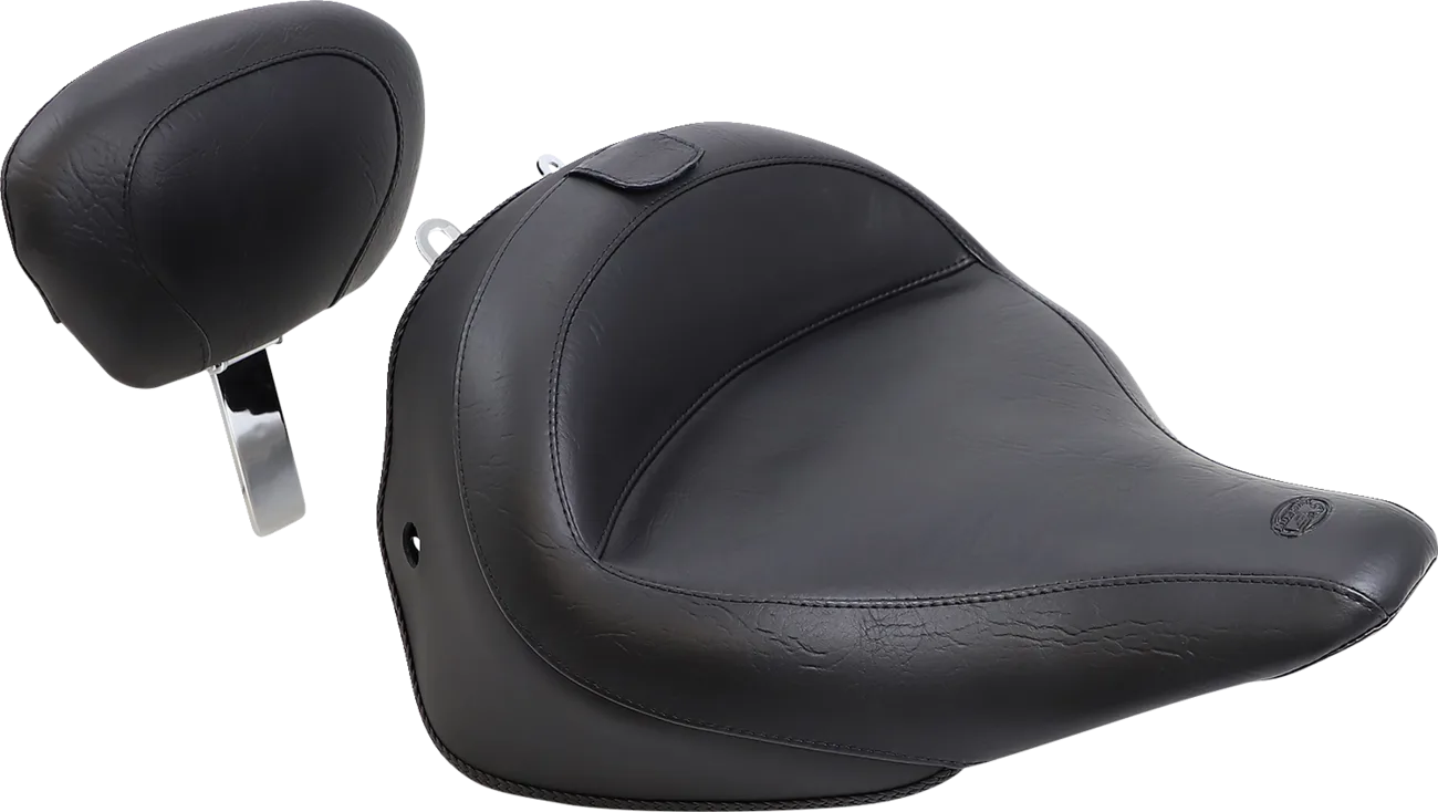 Wide Solo Seat with Removable Backrest