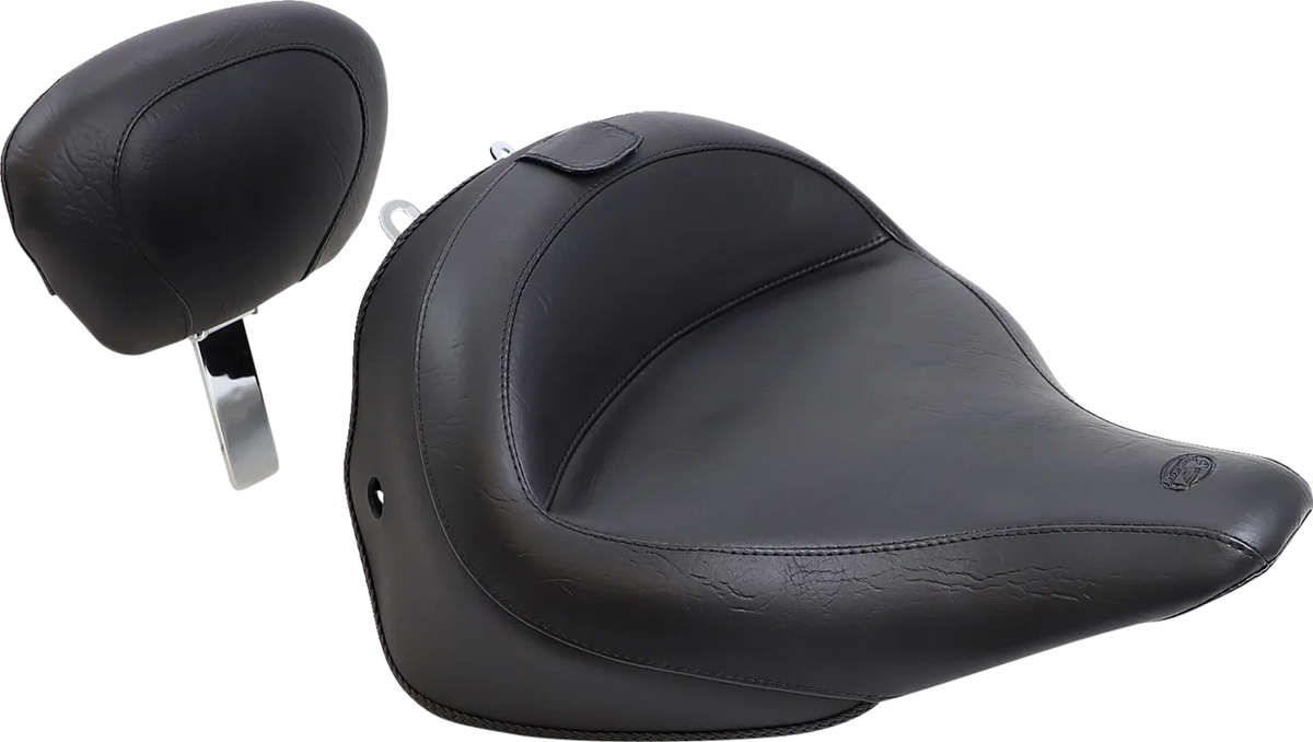 Wide Solo Seat with Removable Backrest