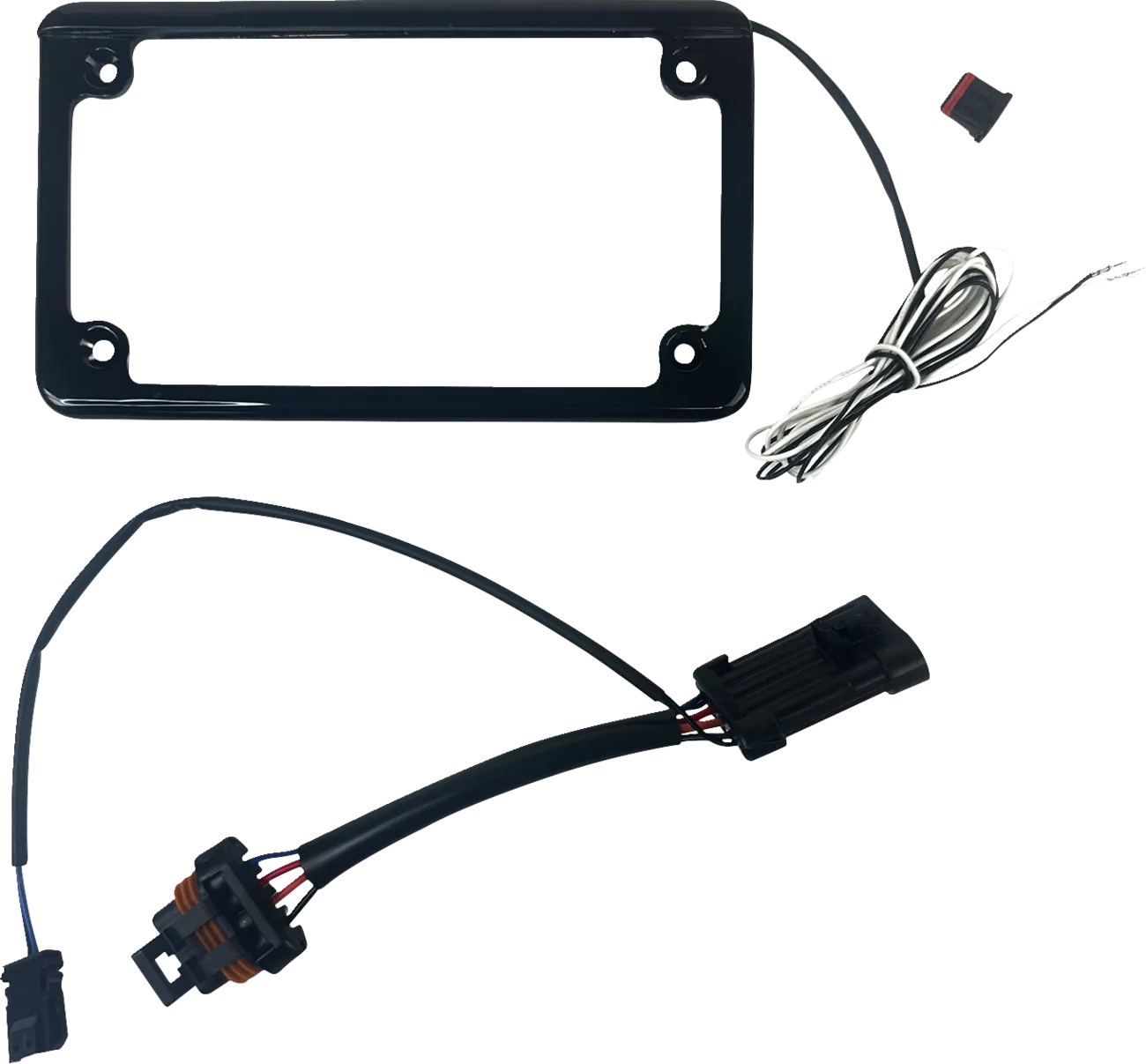 License Plate Frame with Tag Illumination