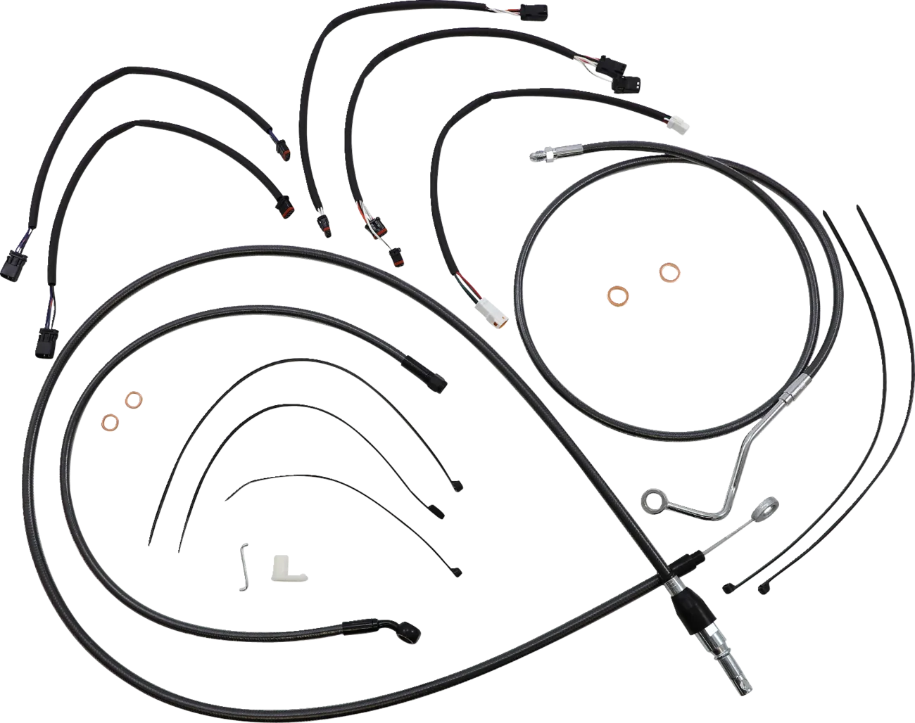 Black Pearl™ Designer Handlebar Installation Kit