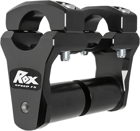 Extended Stem 2" Pivoting Handlebar Riser for 1-1/8" Handlebars