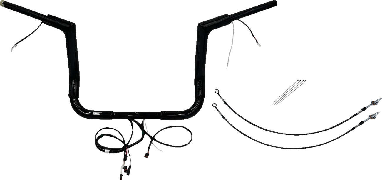 EZ Install Wired 1-1/2" Flat Top Handlebar Kit