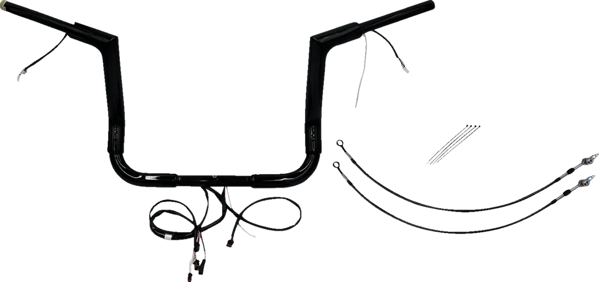 EZ Install Wired 1-1/2" Flat Top Handlebar Kit