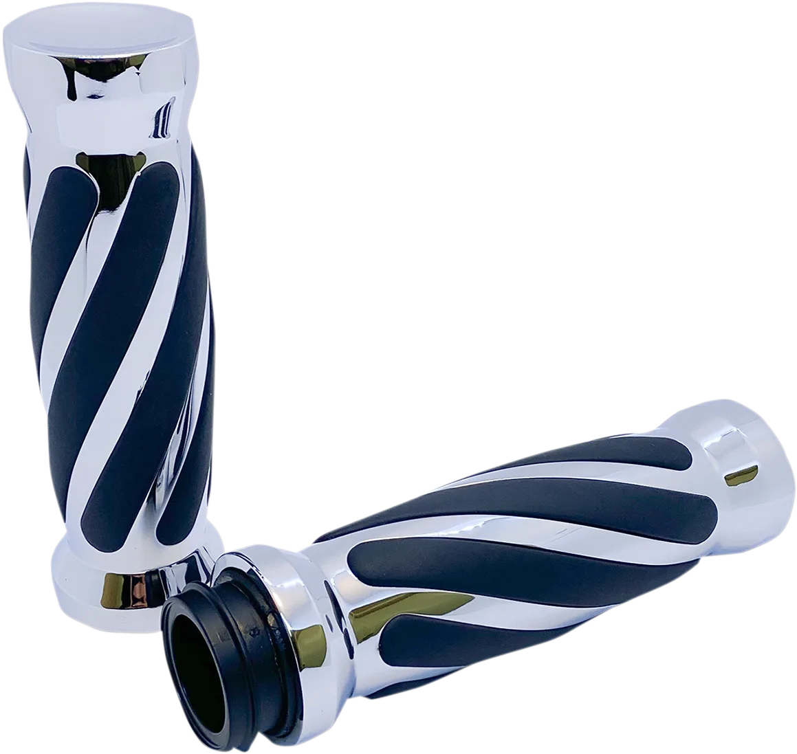 Custom Twisted Rubber Grips