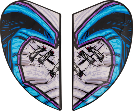 Airframe Pro™ Helmet Side Plates — Krazy Klown 2