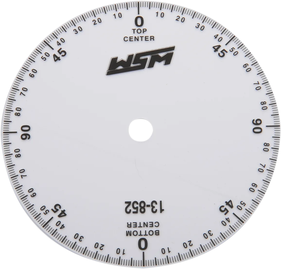 Engine Degree Wheel