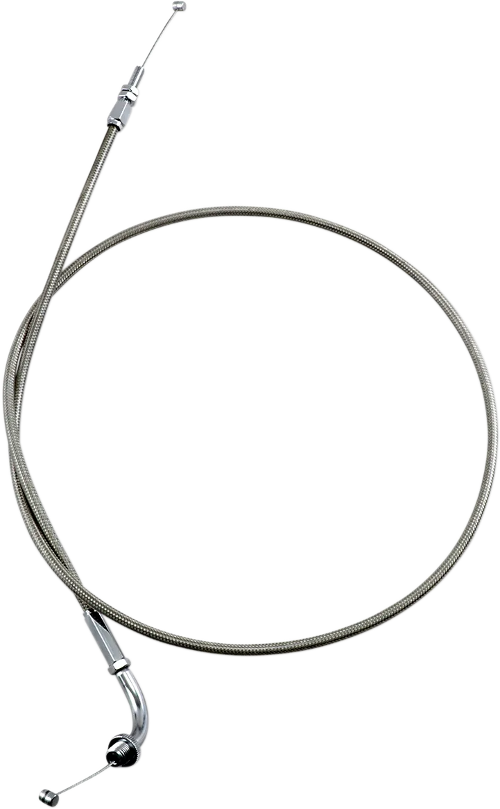 Armor Coat Stainless Steel Throttle/Idle Cable for Cruisers